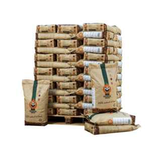 BADGER Pellets – Pallet van 65 zakken x 15 kg (975 kg)