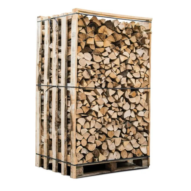 Box 3 stères 30cm droog haardhout – palet van 2,1m3 eik/beuk : kastanjebomen