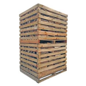 Stookmix Haardhout - 2 kuub ovengedroogd, gestapeld